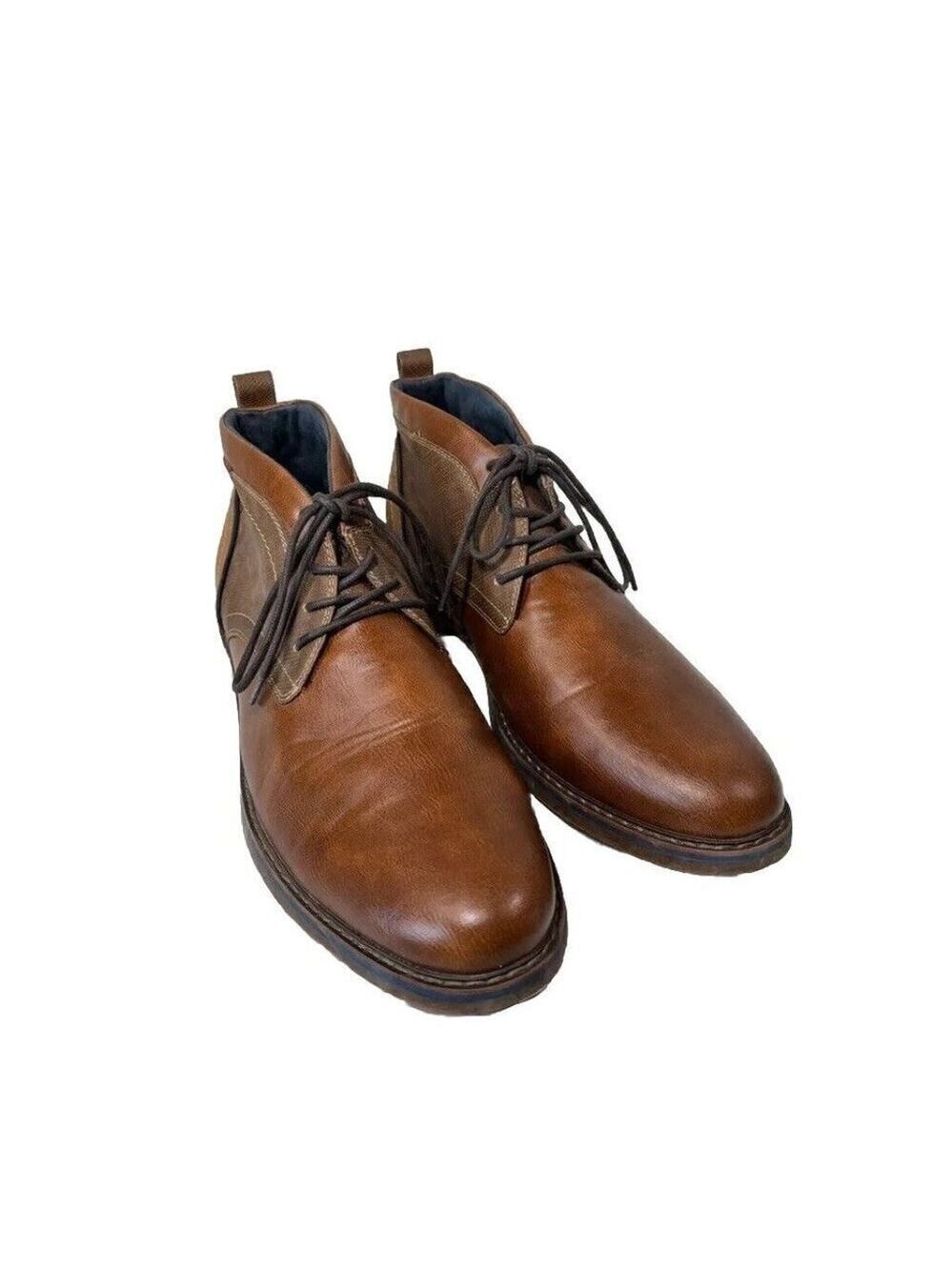 Freeman Brent Boot Brown Leather Size 11 W